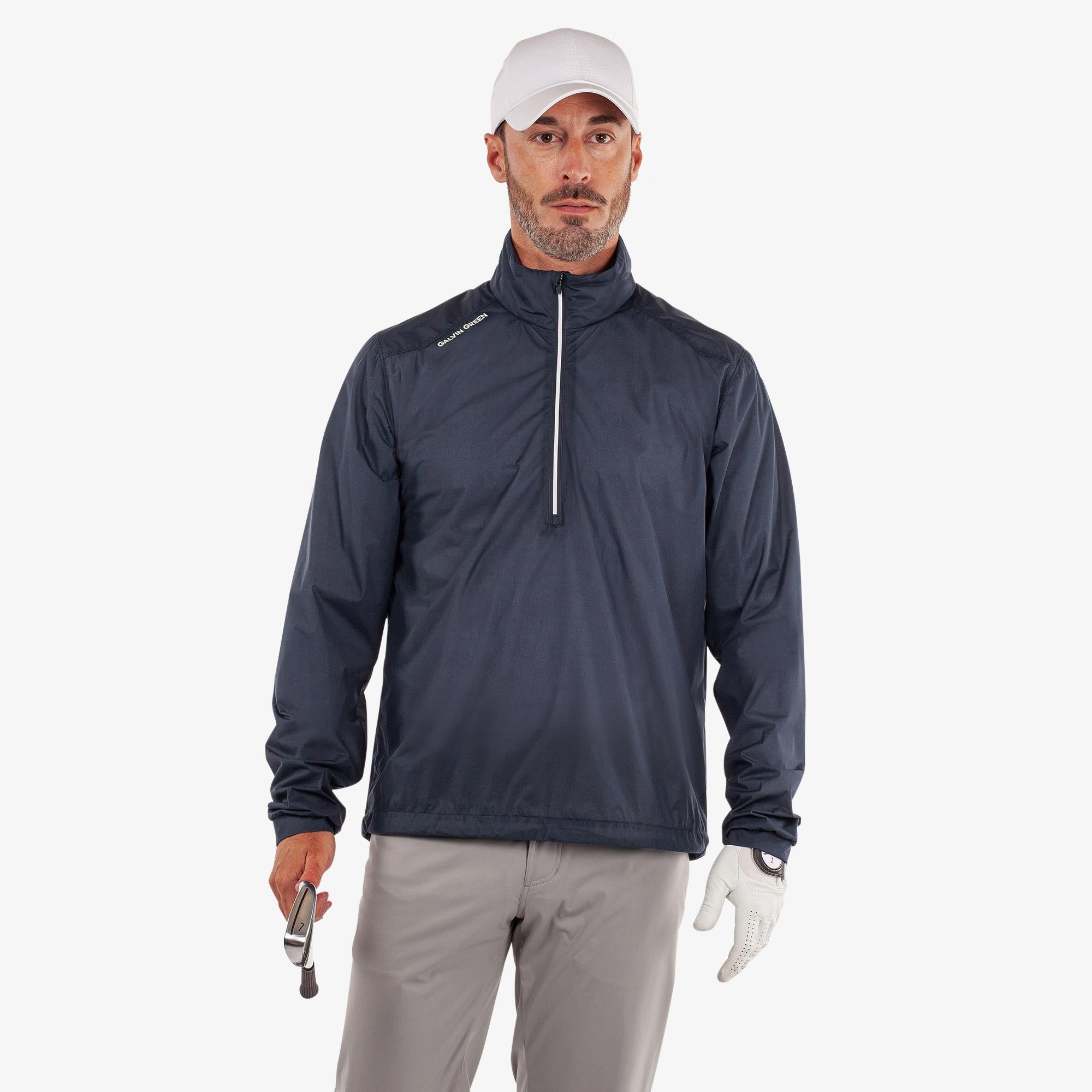 Galvin Green Larry Interface Lightweight Windproof Navy